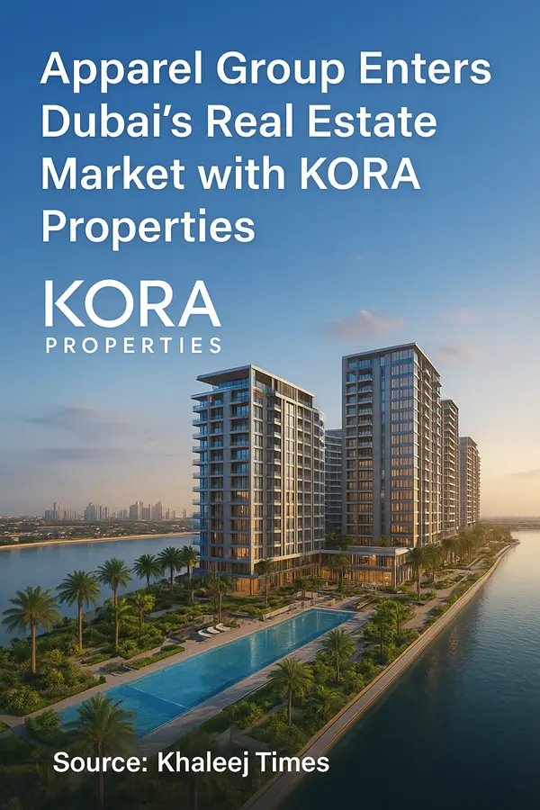 Apparel Group Enters Dubai Real Estate with KORA Properties