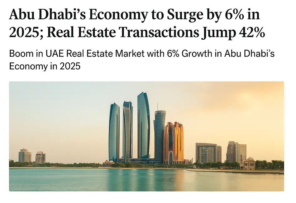 Significant Growth in Real Estate Transactions in Abu Dhabi