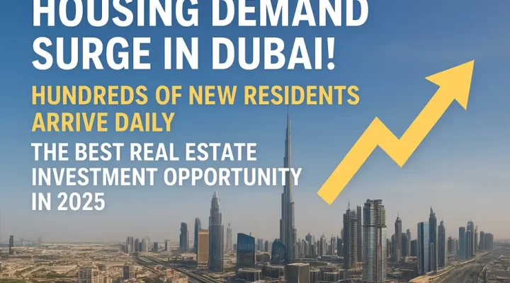 Housing Demand Surge in Dubai With Official UAE Sources
