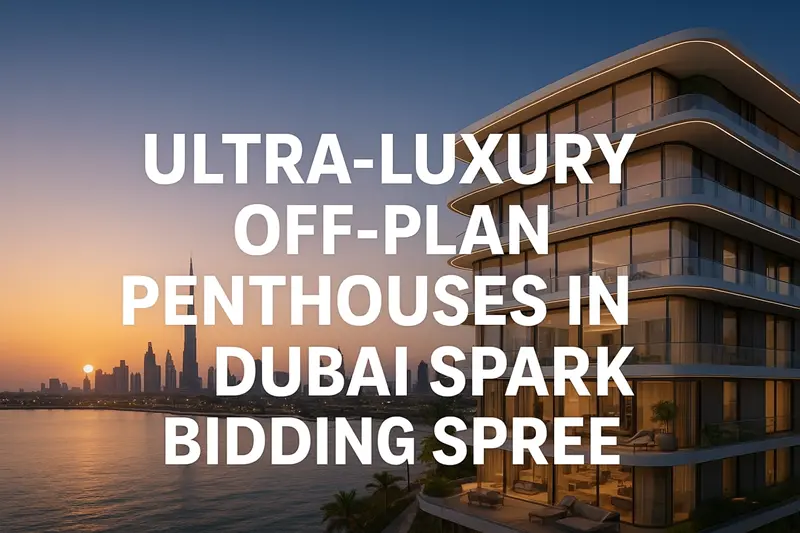 Off-Plan Projects in Dubai Attract Global Investors