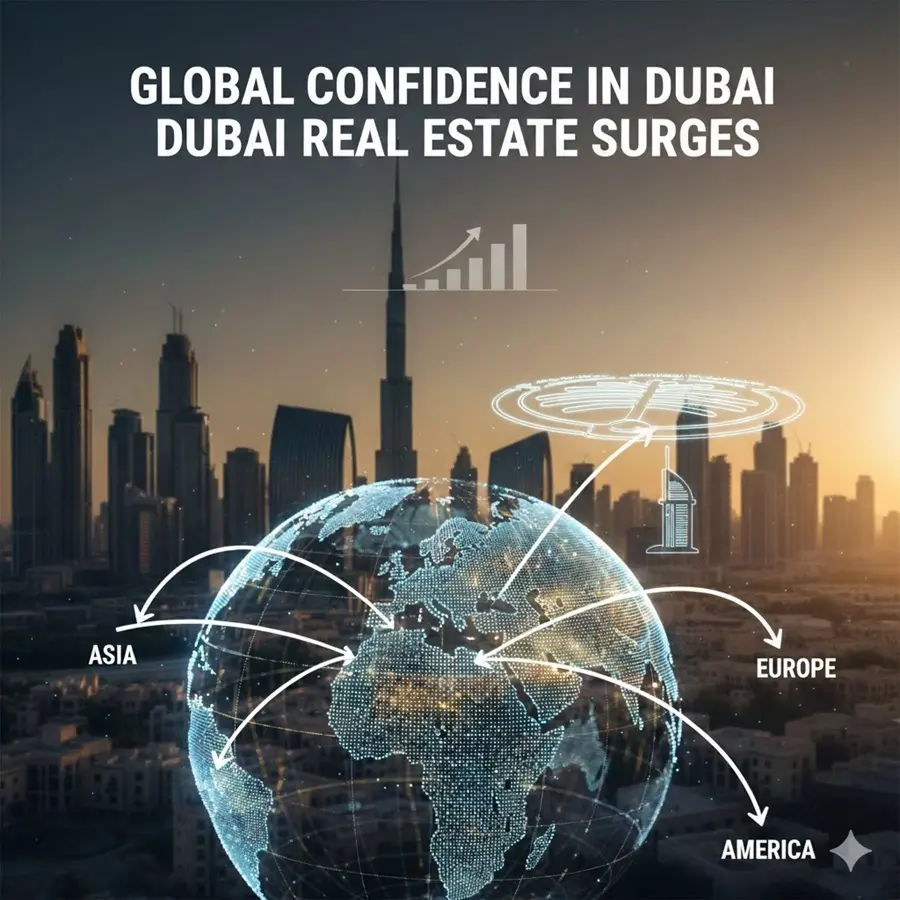 Global Confidence in Dubai Real Estate Surges