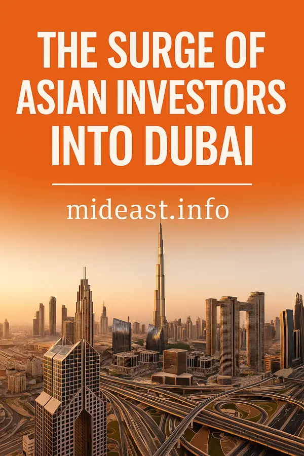 The Surge of Asian Investors into Dubai