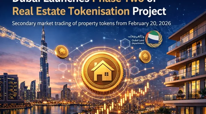 Dubai Launches Phase Two of Real Estate Tokenisation ProjectDubai Launches Phase Two of Real Estate Tokenisation Project