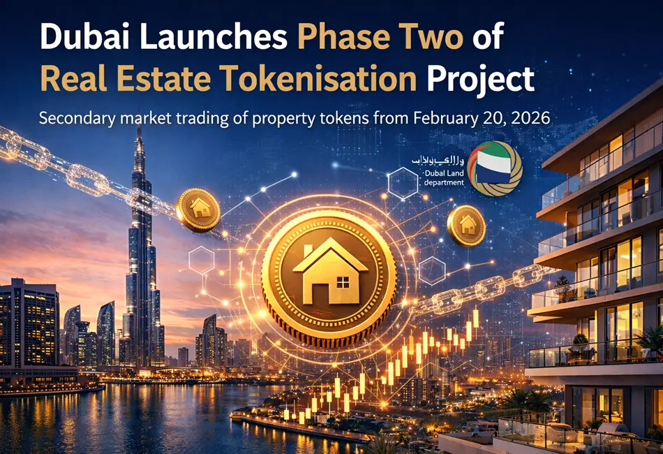 Dubai Launches Phase Two of Real Estate Tokenisation ProjectDubai Launches Phase Two of Real Estate Tokenisation Project