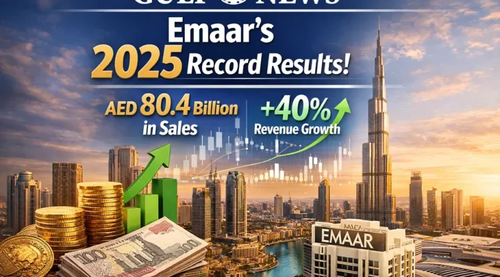 Gulf News Covers Emaar 2025 Record Results