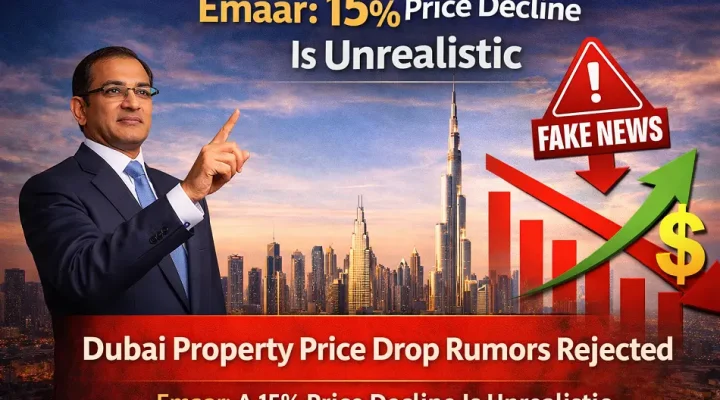 Dubai Property Price Drop Rumors Rejected