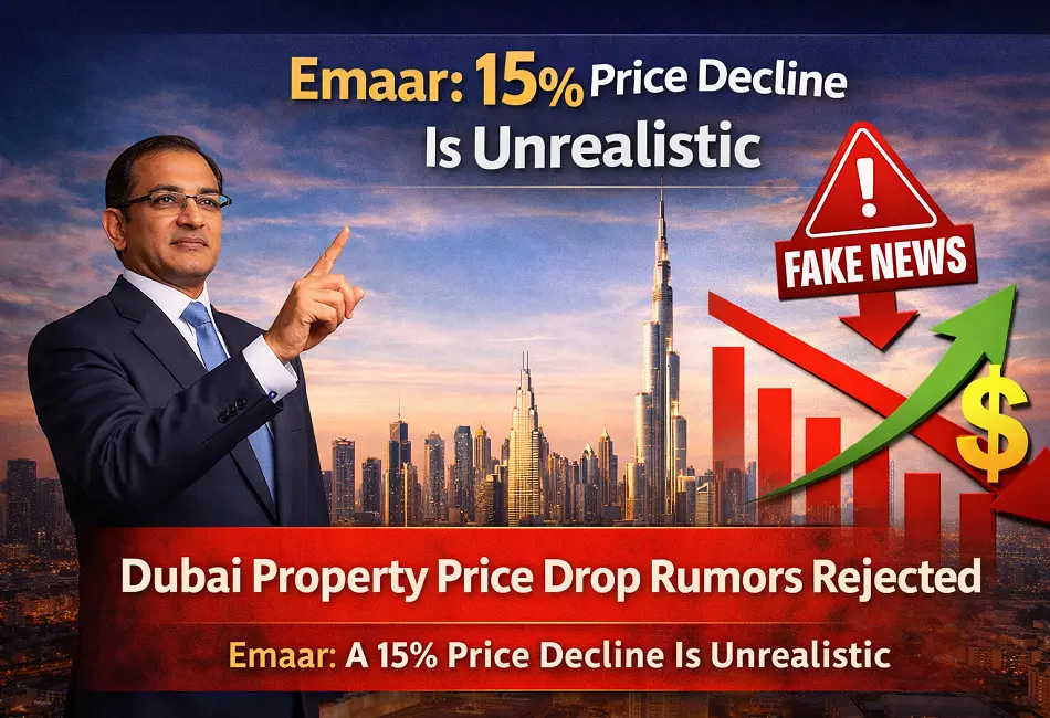 Dubai Property Price Drop Rumors Rejected