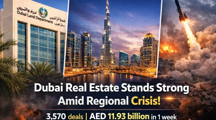 Strong Continuation of Dubai’s Real Estate Market Amid Regional Tensions