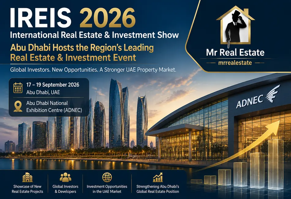 Abu Dhabi to Host Major Real Estate and Investment Show IREIS 2026