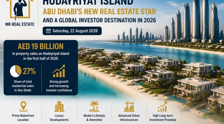 Abu Dhabi’s Hudayriyat Island Becomes a Rising Star in UAE Real Estate Market