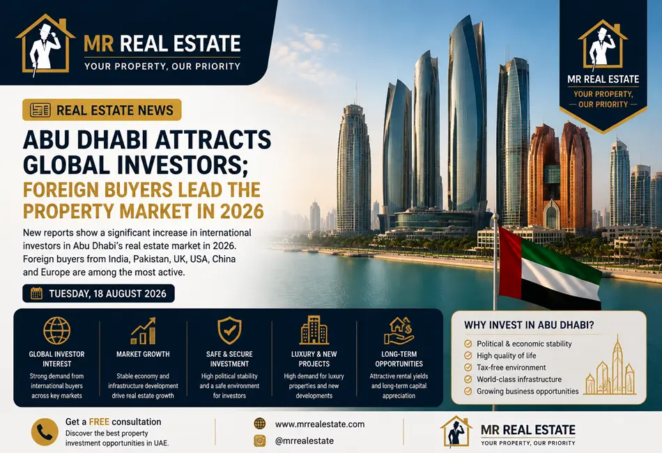 Foreign Investors Strengthen Abu Dhabi’s Real Estate Market