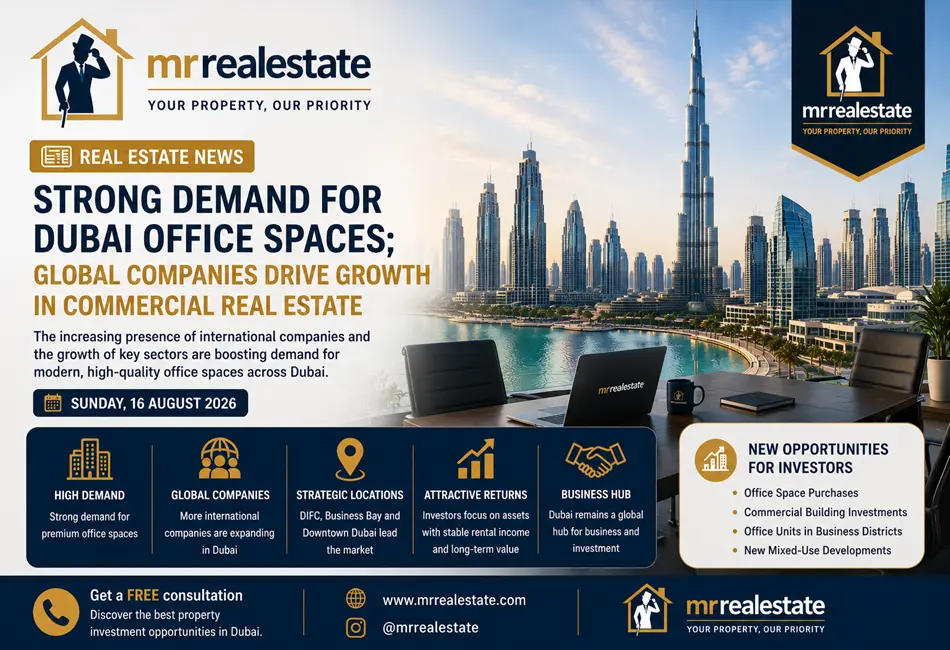 Strong Demand for Dubai Office Spaces