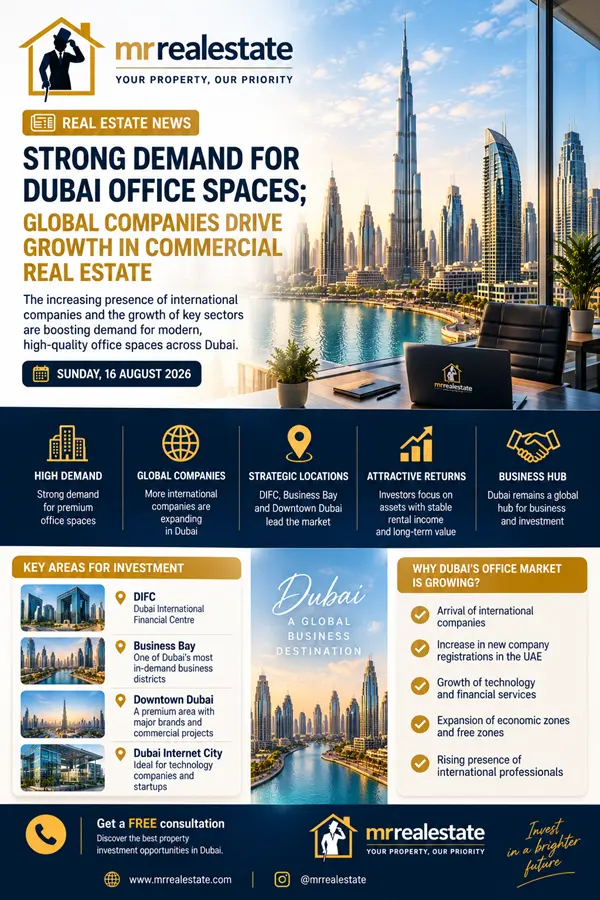 Strong Demand for Dubai Office Spaces